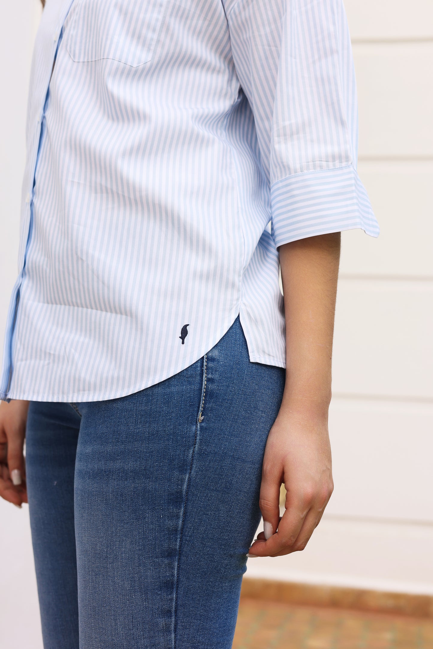 Chemise Leyla Rayée - En Coton