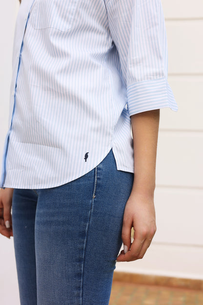 Chemise Leyla Rayée - En Coton