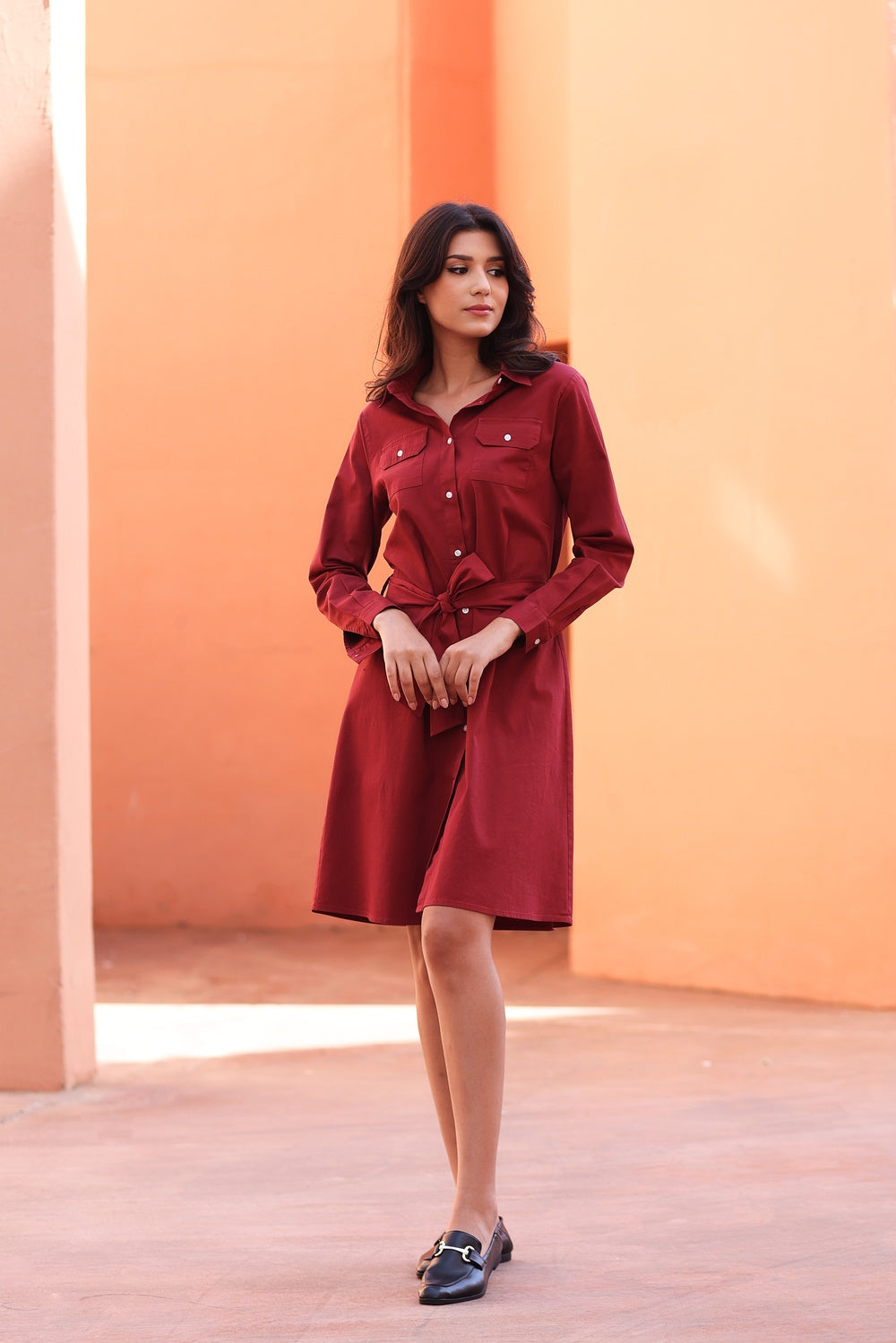 Robe Lyne — Élégance Casual en Coton