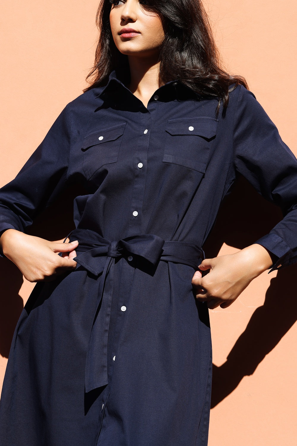 Robe Lyne — Élégance Casual en Coton