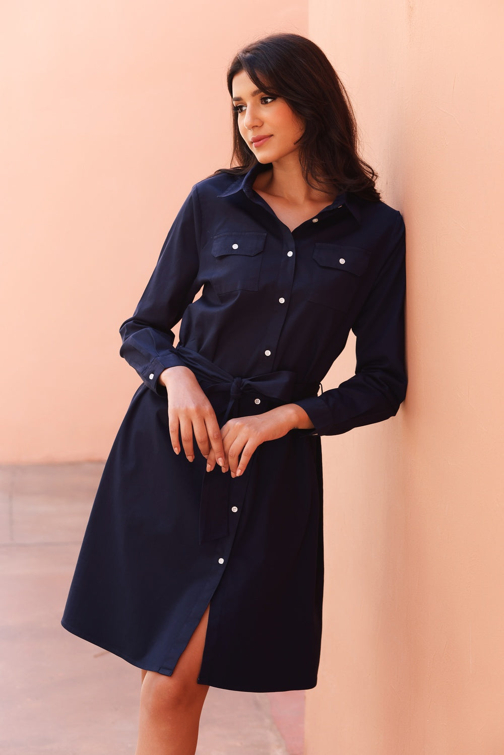 Robe Lyne — Élégance Casual en Coton