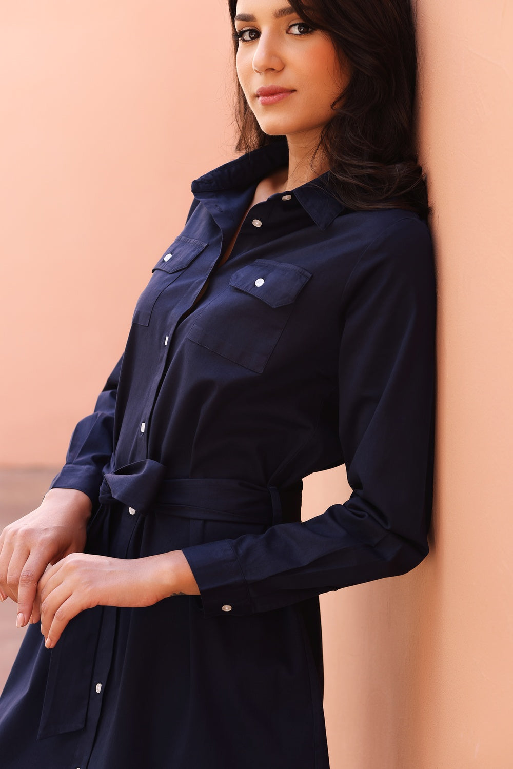 Robe Lyne — Élégance Casual en Coton