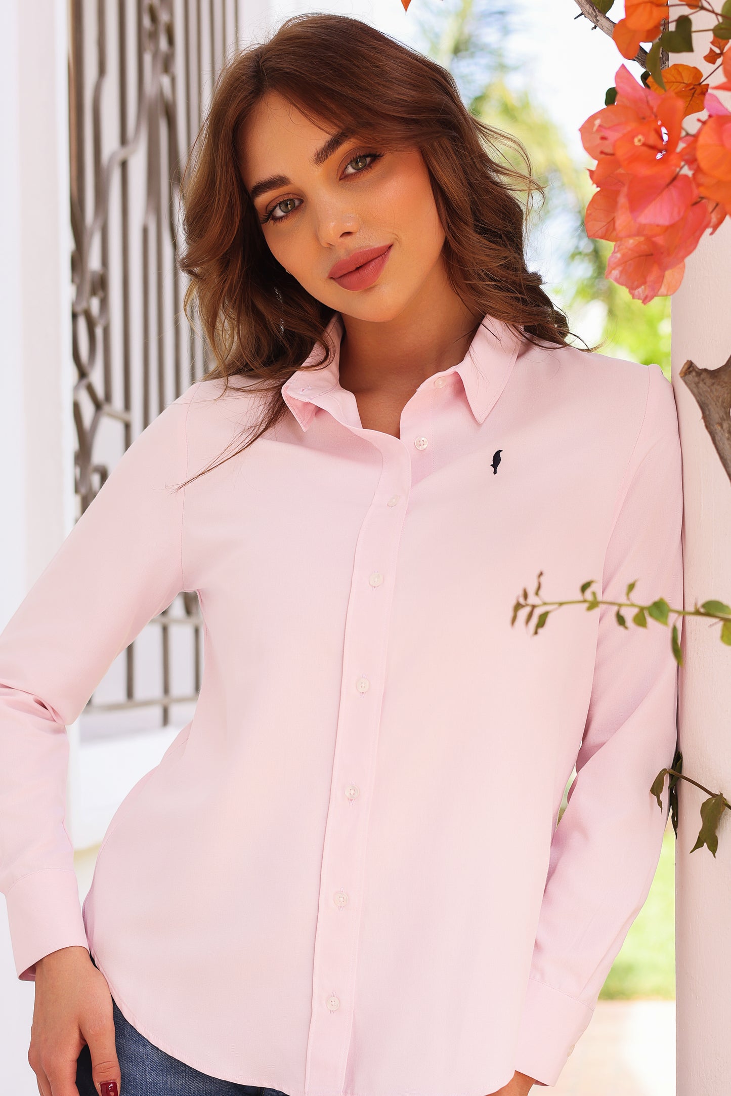 Chemise Amira - Rose Pale