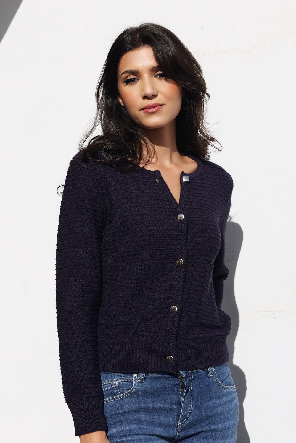 Veste Salma – Bleu Marine