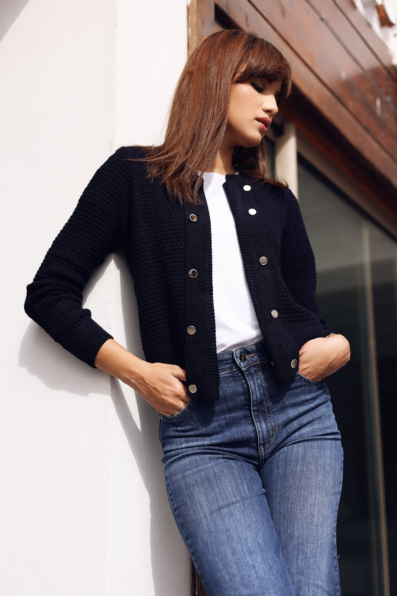 Veste Sara – Bleu Marine