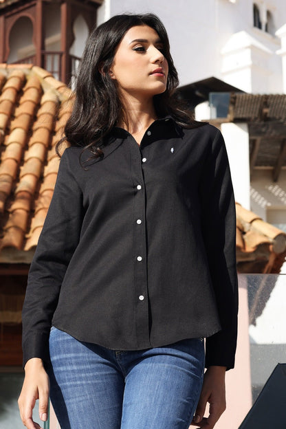 Chemise Amira – Blanc & Noir