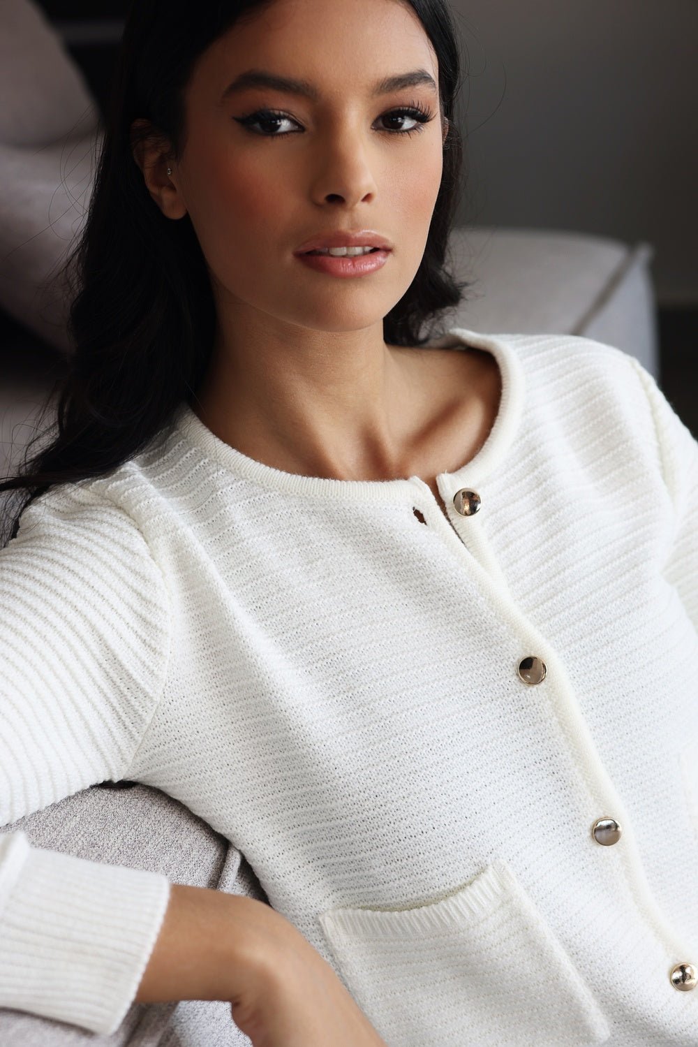 Veste Salma – Écru