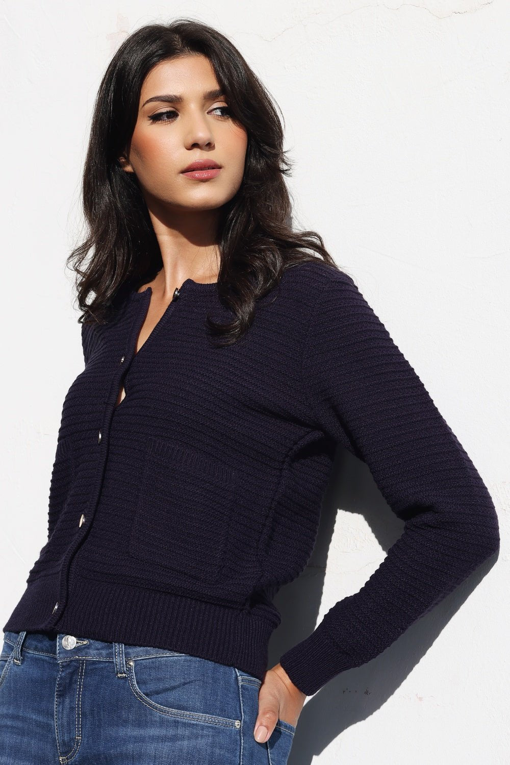 Veste Salma – Bleu Marine