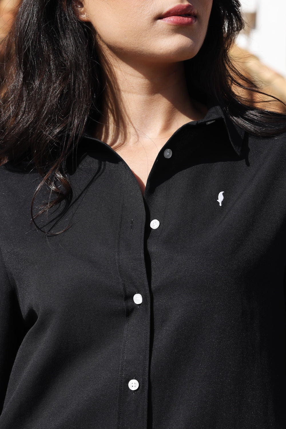 Chemise Amira – Blanc & Noir