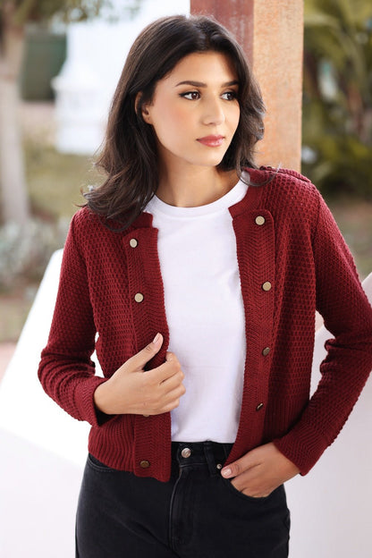 Veste Sara – Bordeau