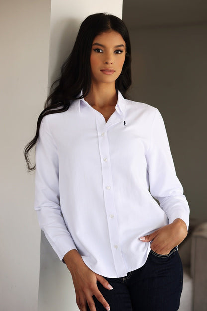 Chemise Amira – Blanc & Noir