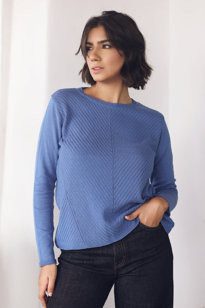 Pull Wissal – Bleu